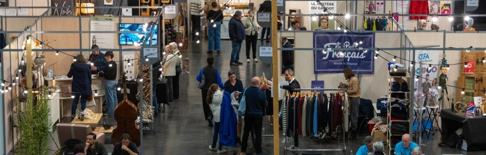 Salon Origine Loire 2026 - Vue de dessus des exposants