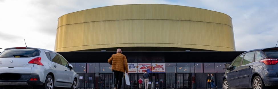 Salon Origine Loire 2026 - Vue du Scarabée de l'extérieur