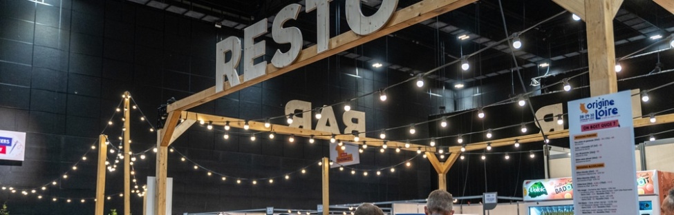 Salon Origine Loire 2026 - Espace restauration